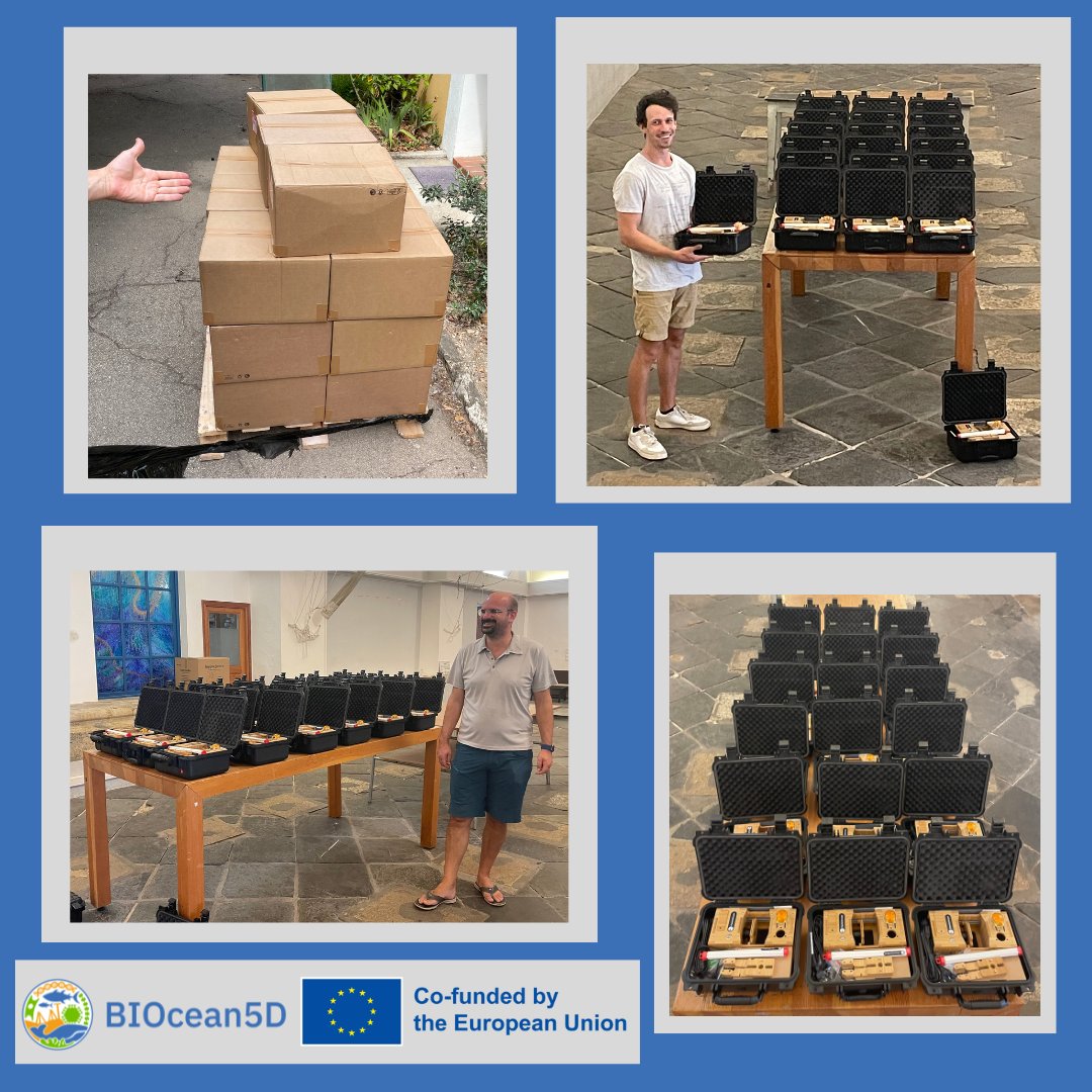 BIOcean5D (@biocean5) on Twitter photo 📢20 new #planktoscopes just arrived!
🔬<a href="/BIOcean5/">BIOcean5D</a> & <a href="/PlanktonPlanet/">PlanktonPlanet</a> are equipping and training citizen scientists - seatizens - around Europe to help us explore marine life and how it changes with space, time & human impact #citizenscience
<a href="/BIOcean5/">BIOcean5D</a> is co-funded by <a href="/HorizonEU/">Horizon Europe 🇪🇺</a> 📢20 new #planktoscopes just arrived!
🔬<a href="/BIOcean5/">BIOcean5D</a> & <a href="/PlanktonPlanet/">PlanktonPlanet</a> are equipping and training citizen scientists - seatizens - around Europe to help us explore marine life and how it changes with space, time & human impact #citizenscience
<a href="/BIOcean5/">BIOcean5D</a> is co-funded by <a href="/HorizonEU/">Horizon Europe 🇪🇺</a>
