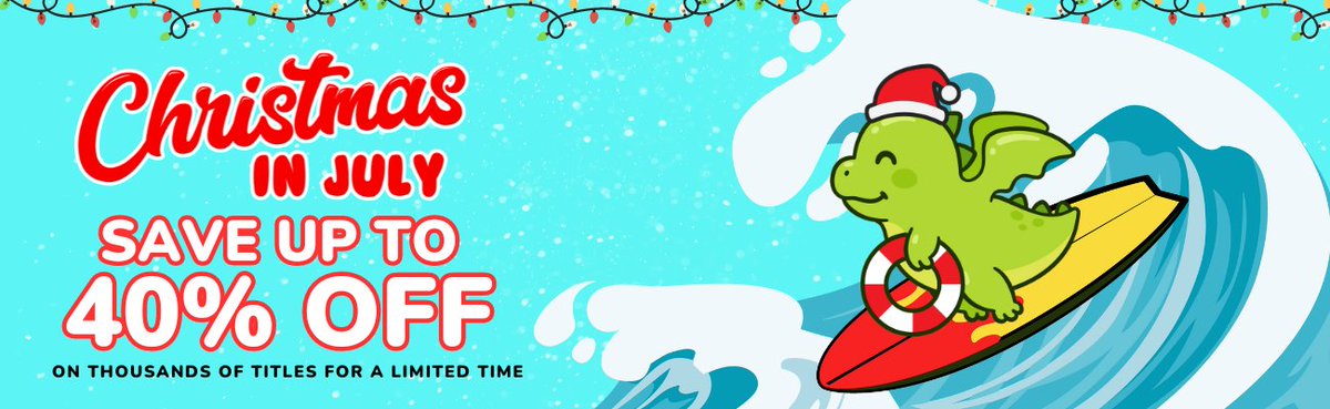 DriveThruFiction (@drivethrufic) on Twitter photo Today is the Final Day of the Christmas in July Sale!
Details here: tinyurl.com/mtsunxxk
More than 5000 eBooks are up to 40% Off from <a href="/Solarisbooks/">Solaris Books</a> <a href="/QoSPress/">Queen of Swords</a> <a href="/PelgranePress/">Pelgrane Press</a> <a href="/Chaosium_Inc/">Chaosium</a> <a href="/AconyteBooks/">Aᴄᴏɴʏᴛᴇ Bᴏᴏᴋs</a> <a href="/OspreyGames/">Osprey Games 🎲</a> <a href="/wildsidepress/">Wildside Press</a> <a href="/mforbeck/">Matt Forbeck</a> <a href="/GregStolze/">Greg Stolze</a> & more!
#ebooks Today is the Final Day of the Christmas in July Sale!
Details here: tinyurl.com/mtsunxxk
More than 5000 eBooks are up to 40% Off from <a href="/Solarisbooks/">Solaris Books</a> <a href="/QoSPress/">Queen of Swords</a> <a href="/PelgranePress/">Pelgrane Press</a> <a href="/Chaosium_Inc/">Chaosium</a> <a href="/AconyteBooks/">Aᴄᴏɴʏᴛᴇ Bᴏᴏᴋs</a> <a href="/OspreyGames/">Osprey Games 🎲</a> <a href="/wildsidepress/">Wildside Press</a> <a href="/mforbeck/">Matt Forbeck</a> <a href="/GregStolze/">Greg Stolze</a> & more!
#ebooks