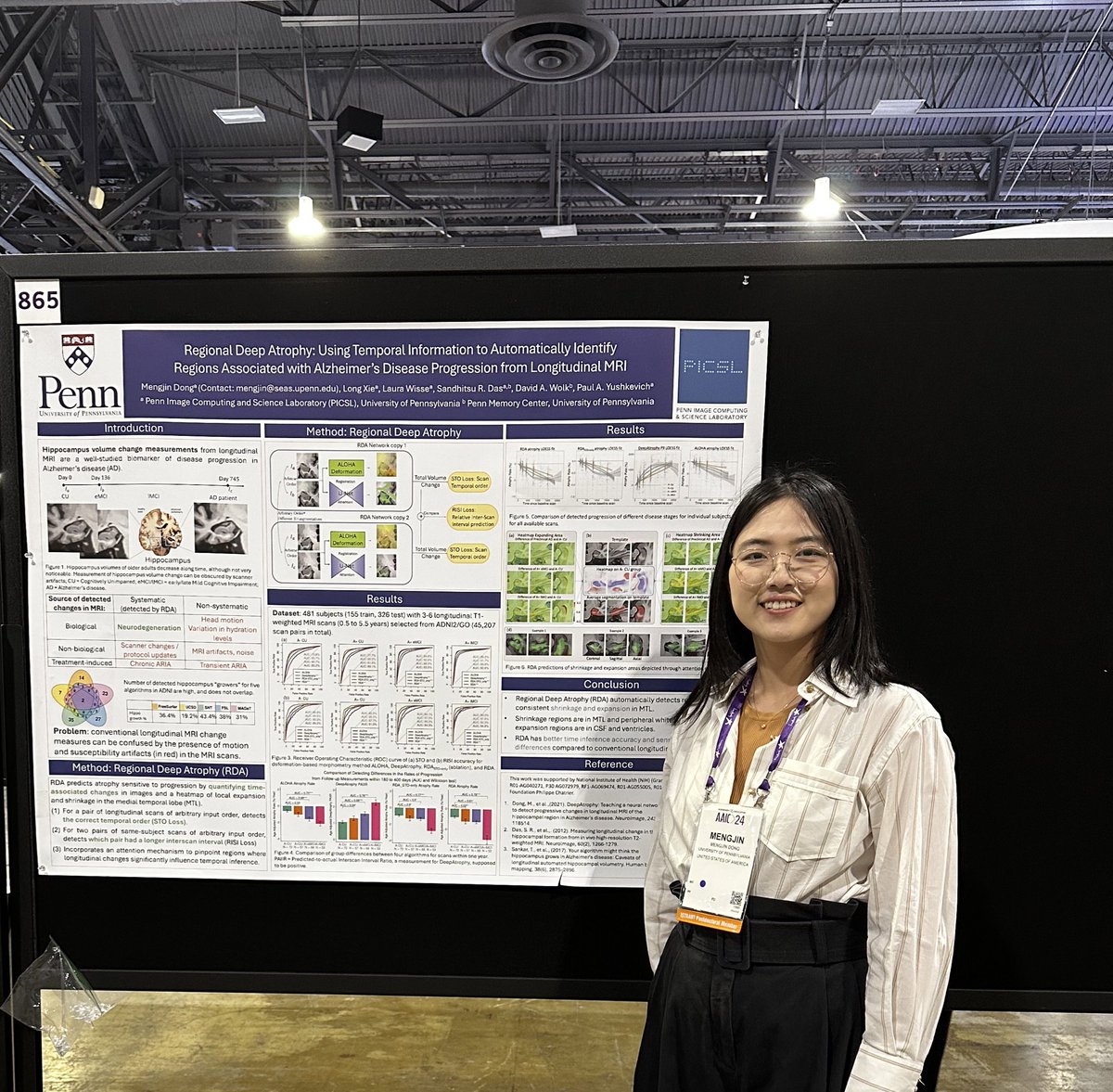 Very proud to have presented my post in #AAIC24 #AAIC2024 <a href="/ISTAART/">ISTAART</a> for a more sensitive biomarker for neurodegeneration. Really looking forward to this robust method to be evaluated in some clinical trial data in the future!