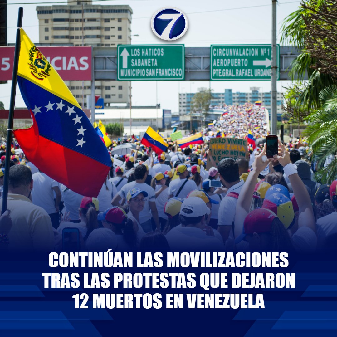Noti7Guatemala's tweet image. Venezolanos #manifestando por el descontento frente a sospechas de #fraude en las #elecciones 😥➡ bit.ly/3YnFEFF
