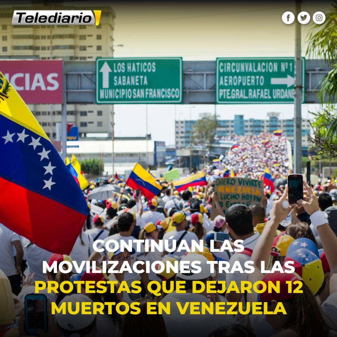 TelediarioGT's tweet image. Venezolanos #manifestando por el descontento frente a sospechas de #fraude en las #elecciones 😥➡ bit.ly/3YnFEFF