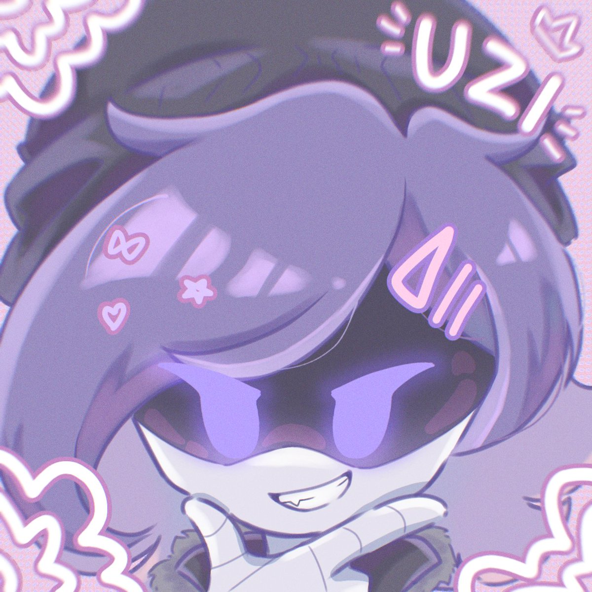 💛 NUzi Icon Profile 💜 - trying some new artstyle 
#murderdrones #nuzi
