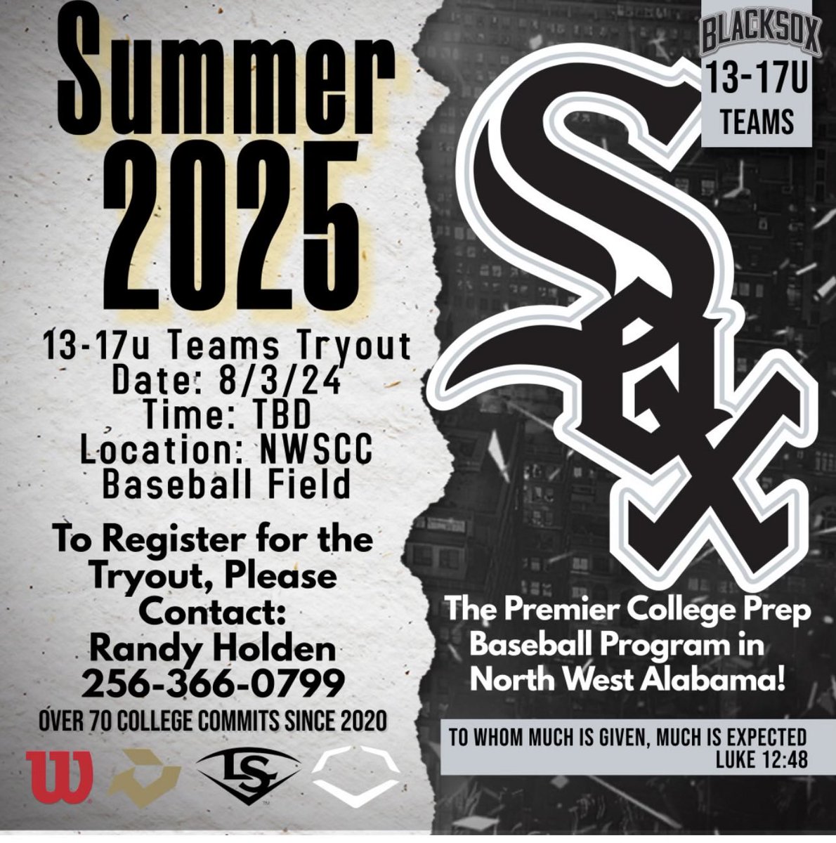 🗓️Sat,August 3
📍Northwest-Shoals CC
🕕13u-14u 12:00
     15u-17u  2:30