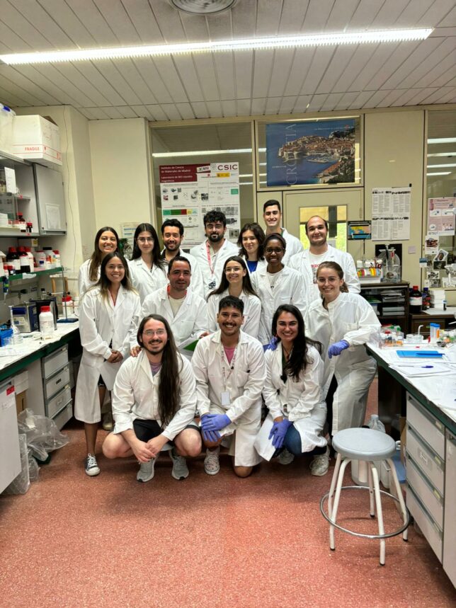 Instituto de Ciencia de Materiales Madrid - CSIC (@icmm_csic) on Twitter photo 🧚Durante el mes de julio, nuestros compañeros Álvaro y Carlos, de <a href="/MaMBIOGroup/">MaMBIO Group ICMM-CSIC</a>, organizaron la segunda edición del curso sobre Síntesis de nanopartículas de óxido de hierro en el ICMM.
🔦Más de una docena de estudiantes asistieron al curso, que también fue todo un éxito. 🧚Durante el mes de julio, nuestros compañeros Álvaro y Carlos, de <a href="/MaMBIOGroup/">MaMBIO Group ICMM-CSIC</a>, organizaron la segunda edición del curso sobre Síntesis de nanopartículas de óxido de hierro en el ICMM.
🔦Más de una docena de estudiantes asistieron al curso, que también fue todo un éxito.