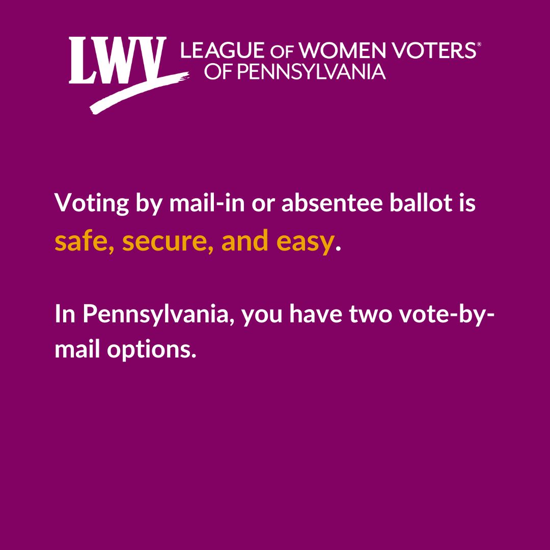 League of Women Voters of Pennsylvania tweet media