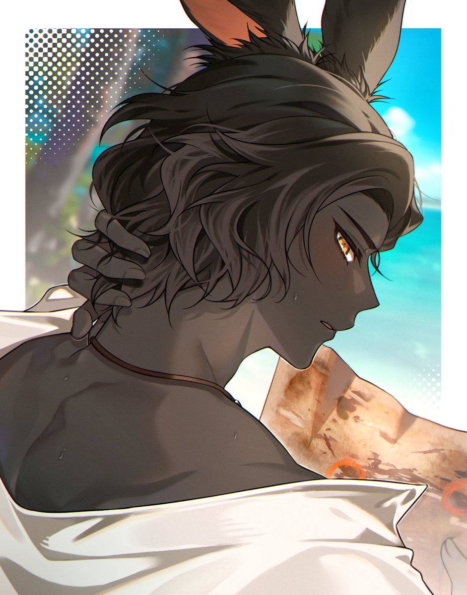 Iceselloum's tweet image. 🏝️🐰💦
