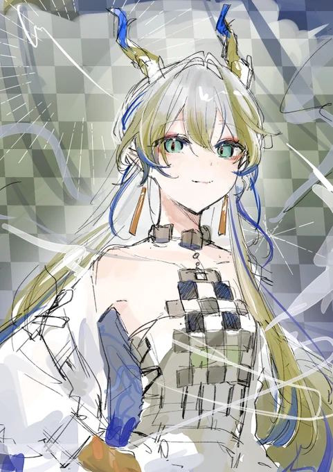 #アークナイツ版深夜の真剣お絵かき60分一本勝負 シュウ姉!