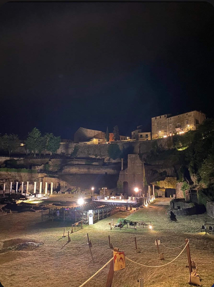 For the past week, I have had the incredible opportunity to write the music and sound design the production of Cicero at the Volterra International Festival in Tuscany. The amphitheatre goes back to 100BC.