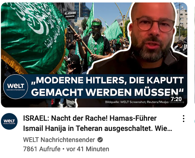 ns verharmlosung ist immer dann okay wenns pro israel ist ☝️