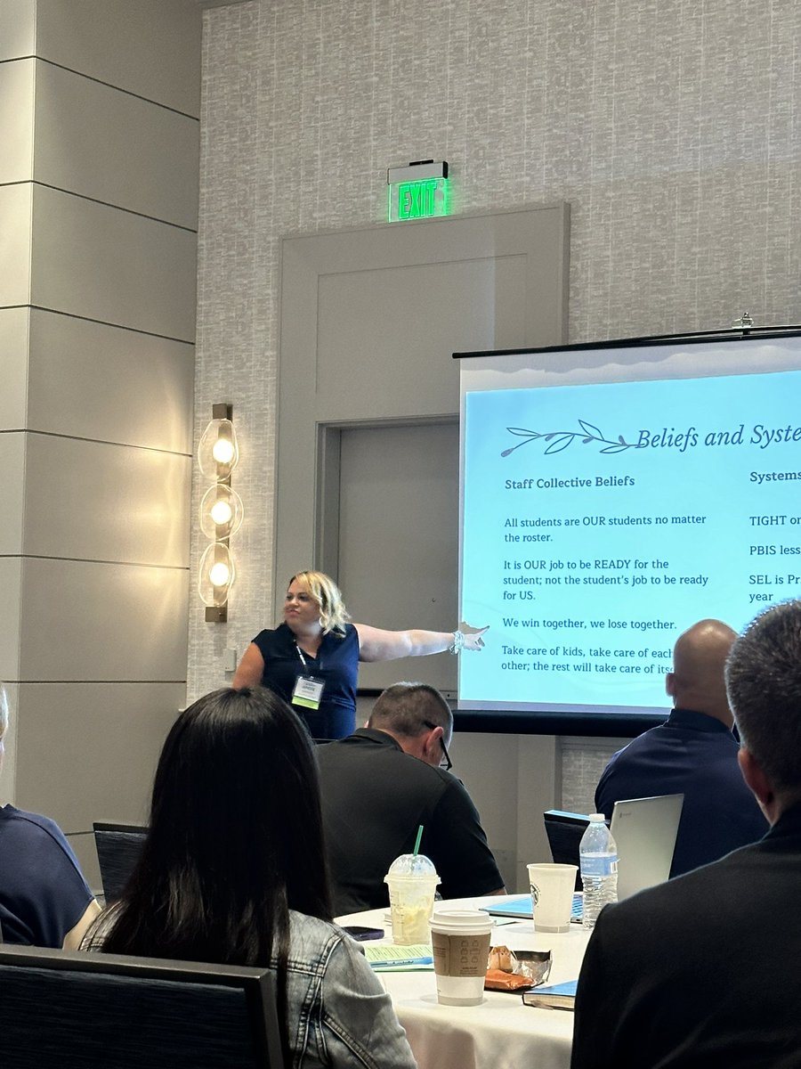 It is OUR job to be ready for the student; not the students job to be ready for US!  Amazing message from <a href="/VandecarAngie/">Angie V</a> ! #MEMSPA #MEMSPASLI24