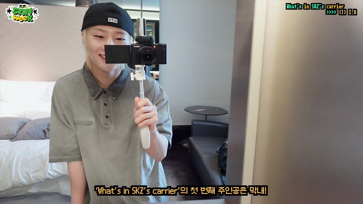 Back again with STAYweeK content, this time the theme is 'What's in SKZ's Carrier?' If you're curious, you must watch it because we reveal many interesting things here.