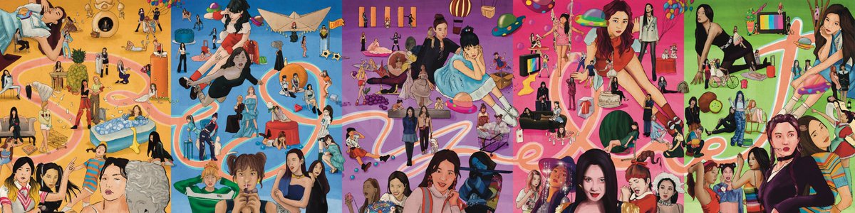 AIMSuuuuu's tweet photo. A Decade of Happiness: A 10th Anniversary Tribute to Red Velvet by Art ni Aimsu.

I've worked on this since Dec. '23 and seeing it altogether made me relive a Decade of Happiness with Red Velvet. 

🩷💛💙💚💜
#RedVelvet #10YearsofRedVelvet #ADecadeOfHappiness #REVELINGinRV10VE https://t.co/D8bdO6fLDM
