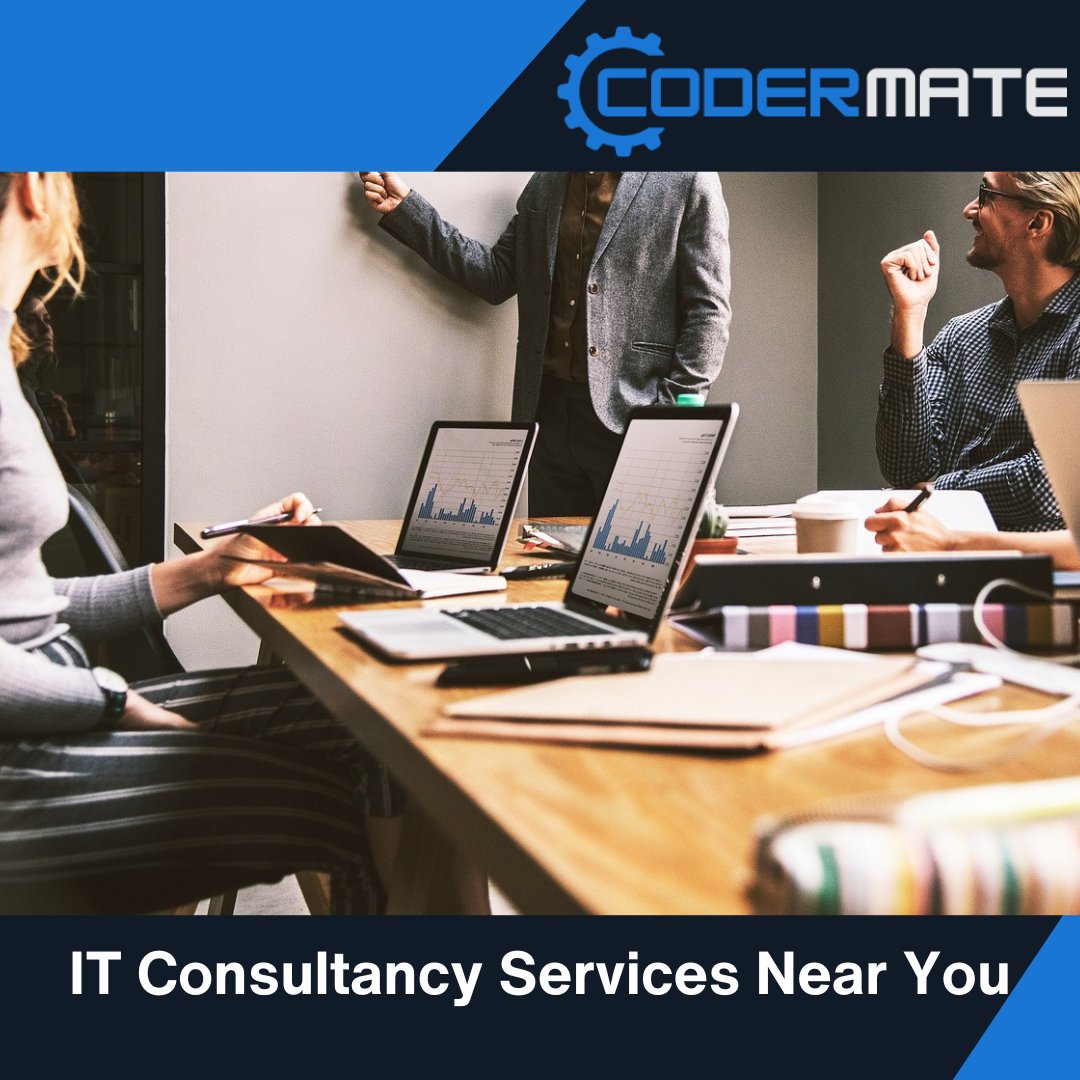 codermatetech's tweet image. Searching for top-notch IT consultancy services nearby? 🌟 Enhance your business operations with expert guidance and tailored IT solutions. From strategy to implementation, get the support you need to drive success. #ITConsultancy #BusinessGrowth

codermate.tech/navigating-the…