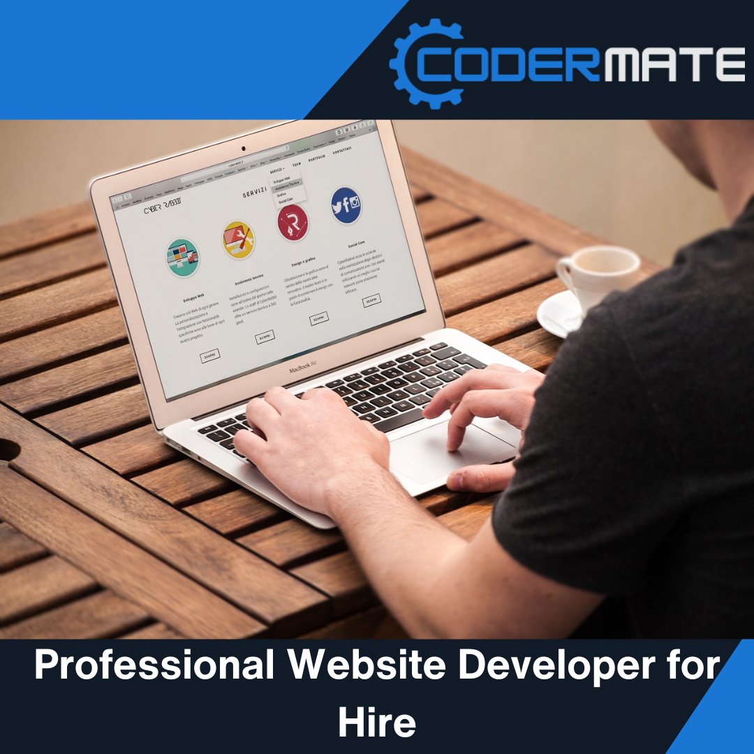 codermatetech's tweet image. Looking for a professional website developer? 🚀 Elevate your online presence with a skilled developer who brings expertise in crafting stunning, functional websites tailored to your needs. #WebDeveloper #WebsiteDesign #HireExpert

codermate.tech/10-reasons-why…