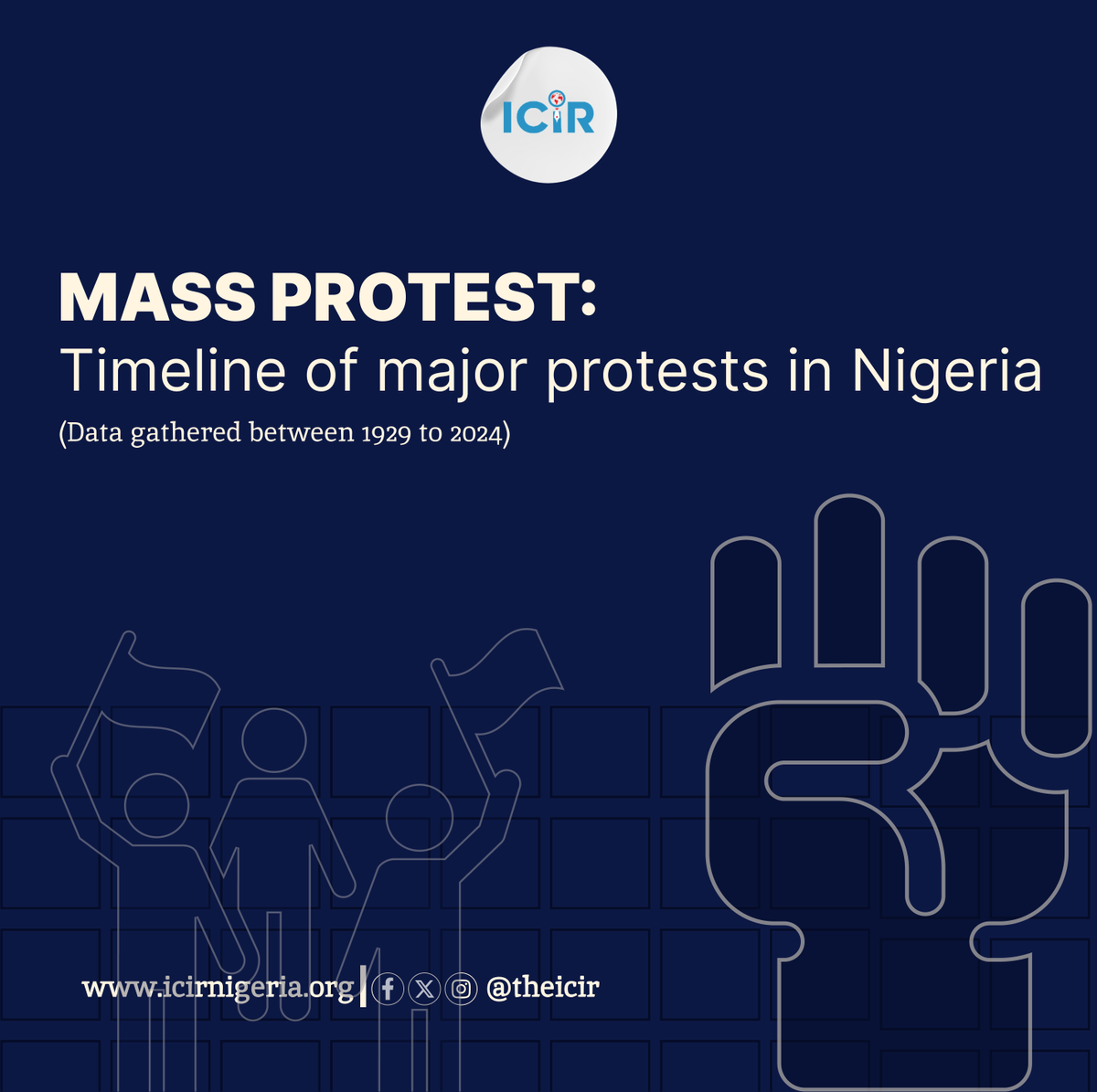 icirdata's tweet photo. #EndBadGovernanceProtest is expected to start on August 1 in Nigeria. This scheduled protest which has faced many anti-protest, protest is expected to last for 10 days.  The last major protest which lasted for several days was the #EndSarsNow , but that's not the only one. 

⤵️⤵️ https://t.co/VaiO2vlDa2