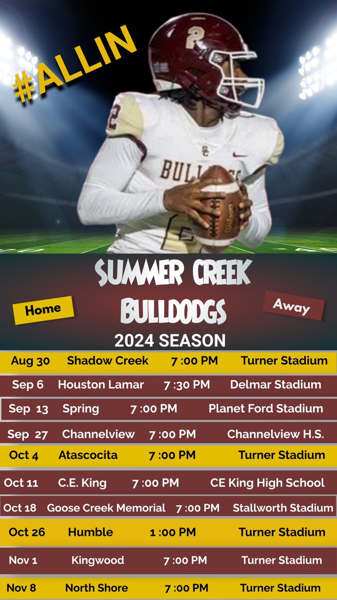 Szn gonna be a movie 🍿 🎥 <a href="/CoachKRHarrison/">Coach Harrison, M.Ed.</a> <a href="/CoachFocke/">Joby Focke</a> <a href="/coachgibson11/">Josh Gibson</a> <a href="/SC_BulldogFB/">Summer Creek Football</a> <a href="/TheRealMylesT/">Myles Thomas</a> <a href="/TexasFootwork/">Texas Footwork</a> <a href="/shontaislp/">Shontai Thomas</a> <a href="/c_thomas10/">Chris Thomas</a> <a href="/CandusTaylor/">Candus Taylor</a> <a href="/intensifiedPink/">Tiffany Thomas Hendricks</a>