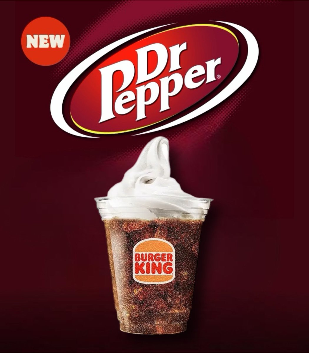 Dexerto's tweet photo. Burger King released a Dr Pepper ice cream float in Japan https://t.co/EDl5iCpJHy
