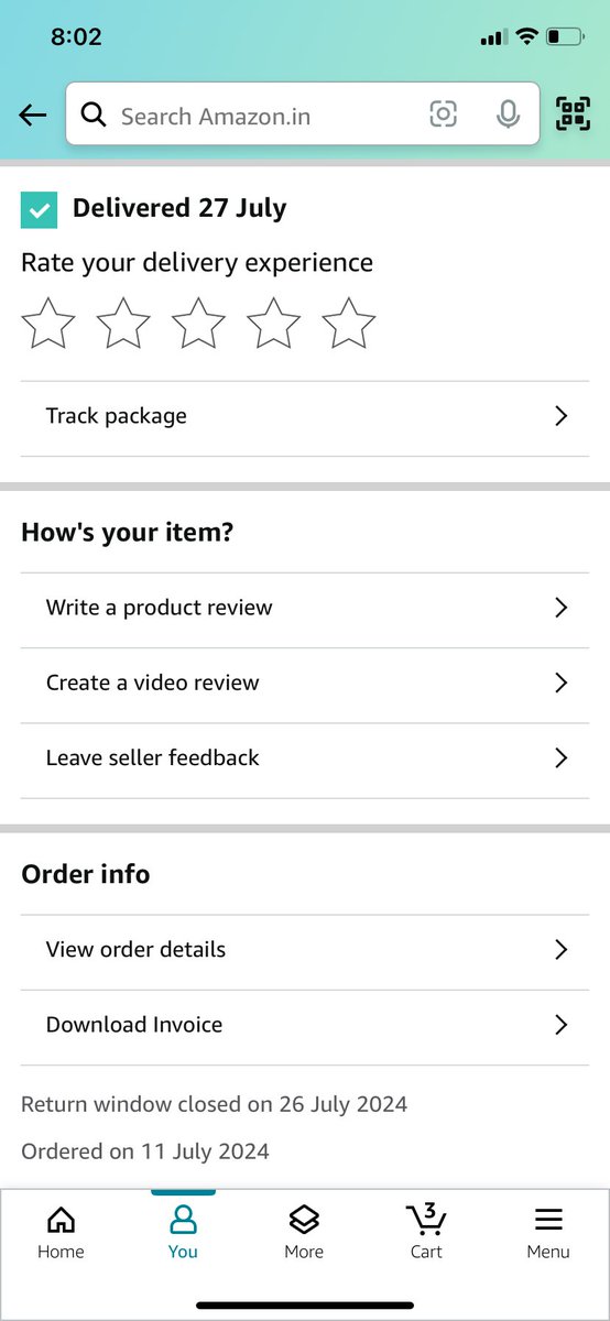 kanikaseth's tweet photo. @amazonIN @amazon @AmazonHelp 
Being a prime member is of no hep to customers. I cancelled a product and received confirmation email for refund also and then seller send the product. The seller here is being smart to not approve cancellation request and then Amazon denying https://t.co/Ko32QHS581