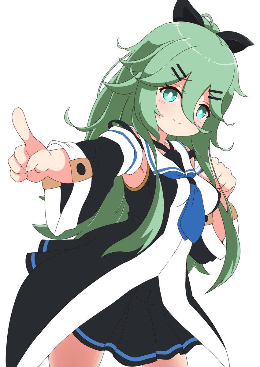 山風(艦これ) 「今日はここまで」|こかもりのイラスト