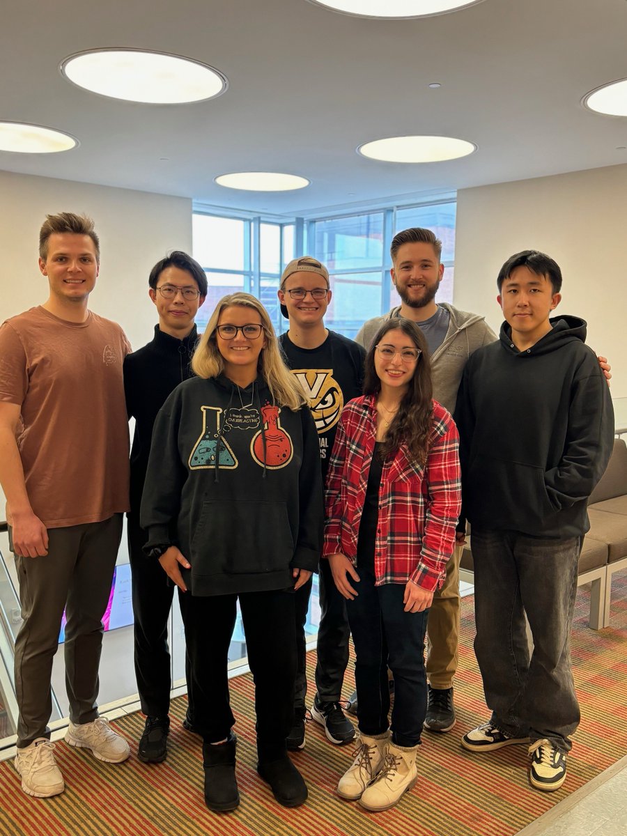 Synthesize this!
Special congratulations to Magic Methyls - our Merck Compound Challenge team led by Melanie &amp; comprised of Paige, Zihang, Kyle, Preston, Scott, Julius - for your Top 10% finish, fewer than 20 proposals worldwide receive this distinction.