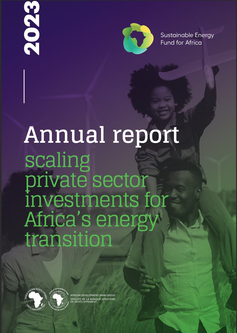 The Sustainable Energy Fund for Africa (SEFA) delivered a record-breaking performance - with nine projects approved, totalling $72 million in its 4th year of operation.

Explore the 2023 Annual Report now: bit.ly/3W9y9zv #PowerAfrica