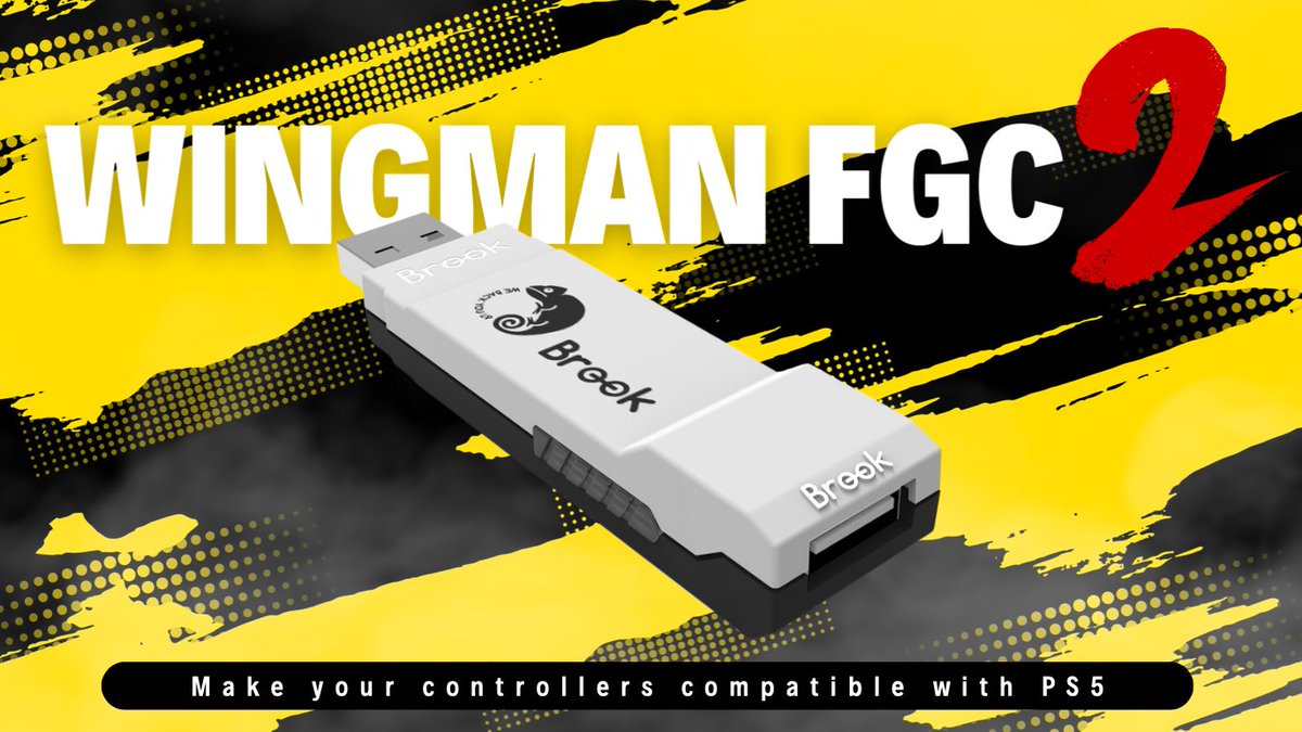 tsongihy's tweet photo. Great news ～ Wingman FGC 2 now supports all PS5 games.

#PS5 #Steam #BrookWingmanFGC2 https://t.co/Zva8KqEcAH