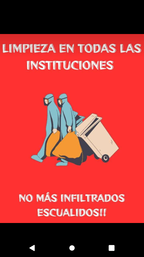 Asimismo es mi Capitán <a href="/dcabellor/">Diosdado Cabello R</a> ESCUÁLIDOS no deben tener altos cargos en las instituciones del Estado ✊🏽🇻🇪