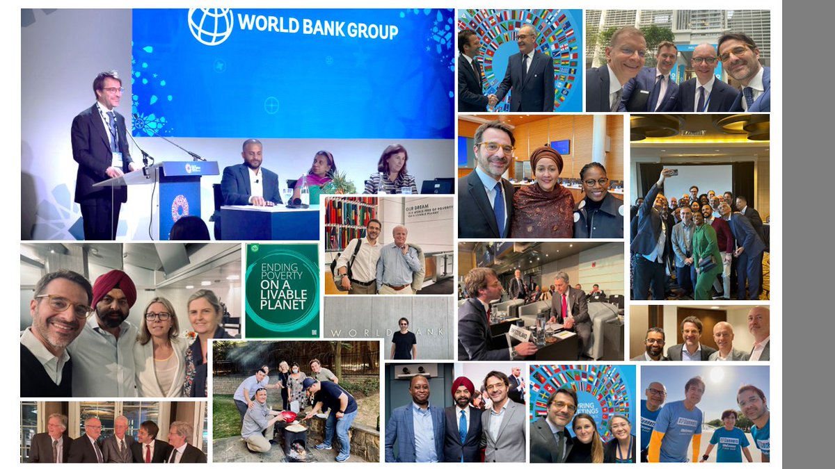 As my term at the <a href="/WorldBank/">World Bank</a> draws to a close, I thank you all for having included me in this unforgettable journey🙏
The #WorldBank's commitments are life-saving, job-creating, inequality-reducing, empowering, and growth-fostering. It was an honor to work for this institution❤️