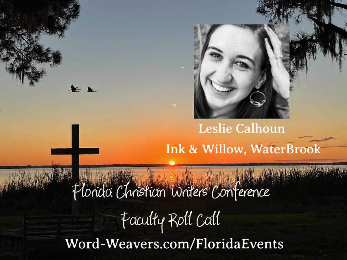 Editors Galore! This year we welcome first-timer, Leslie Calhoun from WaterBrook's Ink &amp; Willow. Giftbook writers, here's your chance to chat with Leslie! To register, go to:  word-weavers.com/registration