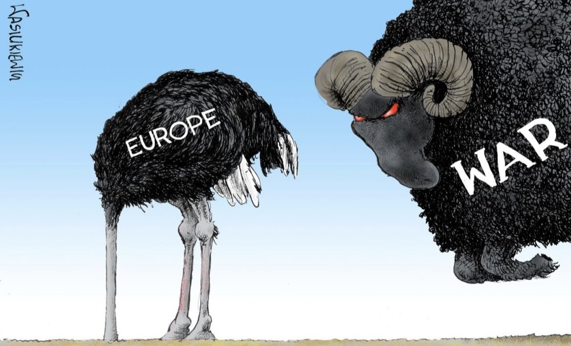 Time for the 500 million Europeans to stop relying on 350 million Americans to defend against 145 million Russians.

The UK and Europe must increase defence spending and prepare to independently counter the threats facing the continent, independent of who leads the US. 🇬🇧 🇪🇺