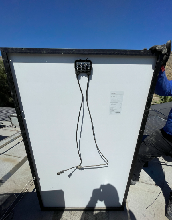 We offer a panel testing service in which we test your panels when both dry and wet to see if they are working as they should. For more information, call the Solar Service Professionals at (323)746-1143!