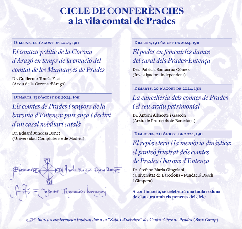 Comtat de les Muntanyes de Prades - 700 anys tweet media