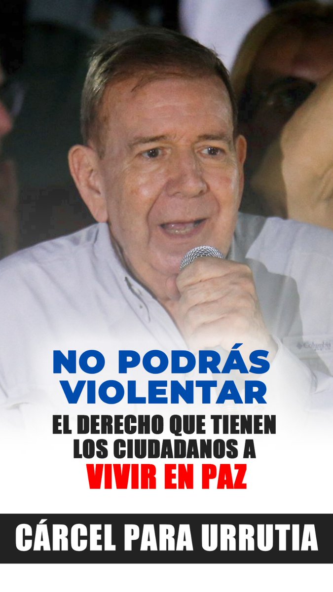 Ya basta de violencia ocasionada por los #Comanditos pagados por el fascista de Edmundo González y la Sayona. 

🇻🇪¡El pueblo venezolano eligió la paz!🇻🇪

#EdmundoAsesino
#ComanditosDelTerror