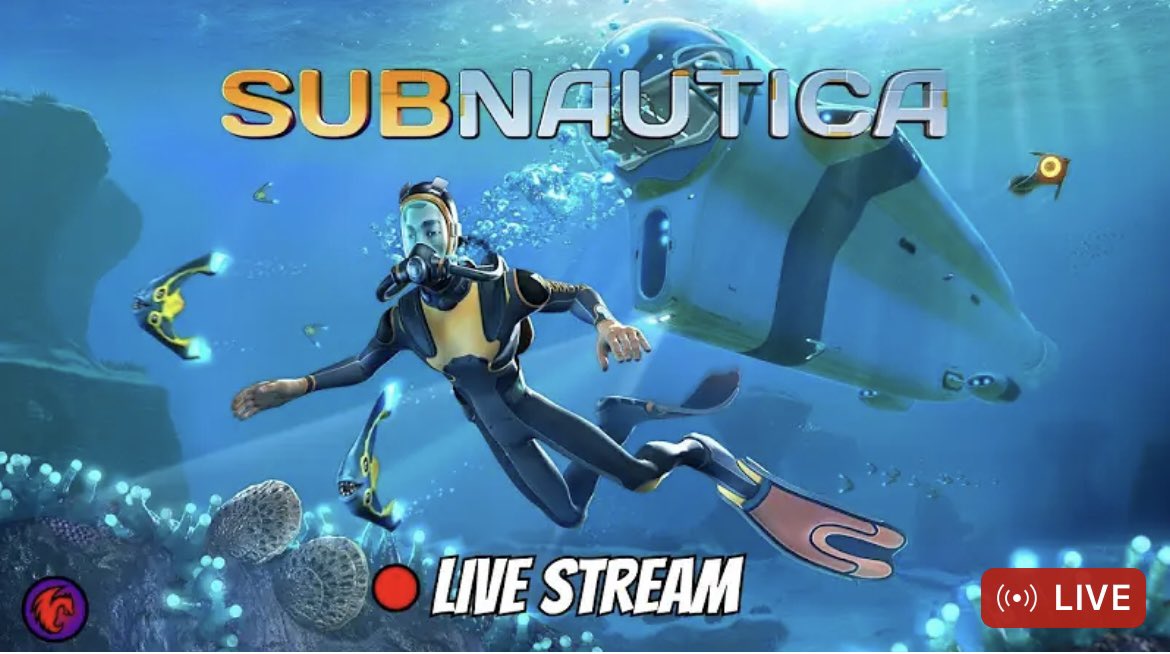 Join me for a live stream of Subnautica now. <a href="/YouTube/">YouTube</a> <a href="/YouTubeCreators/">YouTube Creators</a> #subnautica #gamer #ps5 

youtube.com/live/Mo-0b8i4u…