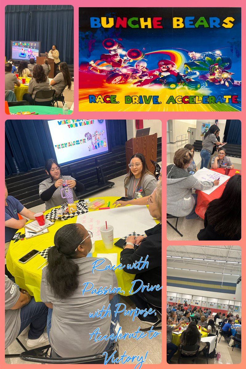 Erin Bueno (@erinbueno2) on Twitter photo Excited to hit the starting line for the new school year, Bunche Bears! Let’s rev up our engines and race toward success 🐻🙌🏽 <a href="/SchoolLeadMISD/">Midland ISD School Leadership</a> <a href="/mclane_fallon/">Fallon McLane</a> <a href="/bunche_elem/">Bunche Elementary Midland ISD</a> <a href="/JanieGu62357405/">Janie Gutierrez</a> <a href="/DrCarnisha/">Dr. Carnisha Brown</a> <a href="/Midland_ISD/">Midland ISD</a> <a href="/DrSDHoward/">Dr. Stephanie Howard</a> Excited to hit the starting line for the new school year, Bunche Bears! Let’s rev up our engines and race toward success 🐻🙌🏽 <a href="/SchoolLeadMISD/">Midland ISD School Leadership</a> <a href="/mclane_fallon/">Fallon McLane</a> <a href="/bunche_elem/">Bunche Elementary Midland ISD</a> <a href="/JanieGu62357405/">Janie Gutierrez</a> <a href="/DrCarnisha/">Dr. Carnisha Brown</a> <a href="/Midland_ISD/">Midland ISD</a> <a href="/DrSDHoward/">Dr. Stephanie Howard</a>