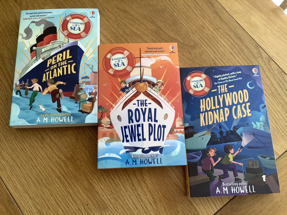 🎉🎉 Fancy an adventure at sea? Or perhaps a mystery? This trilogy features both along with a brilliant cast of characters. I have this set to giveaway to one lucky reader! Just RT to enter. UK only- Ends 3rd August! <a href="/Usborne/">Usborne Publishing</a> <a href="/AMHowellwrites/">A M Howell</a> #MysteriesatSea