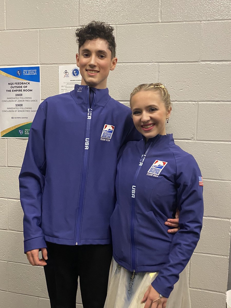 icedancecom's tweet photo. Emily Renzi and William Lissauer were happy with their skates in Lake Placid. They felt they were much better than their skates in Chesapeake and Dallas. Their next event is Austin Autumn Classic. #LPIDC https://t.co/BfAjGTt4UH