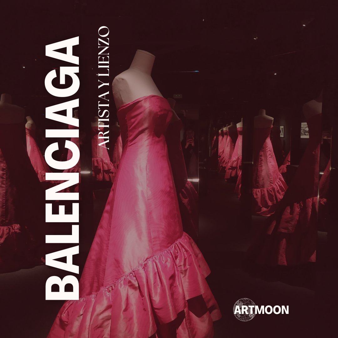 elartmoon's tweet photo. En el mundo de la moda, encontramos toda clase de artistas teniendo como lienzo los distintos materiales textiles y el cuerpo. Cristóbal Balenciaga construyó esa figura artística en sus diseños y hoy os lo mostramos. https://t.co/6gQFT1jeHP