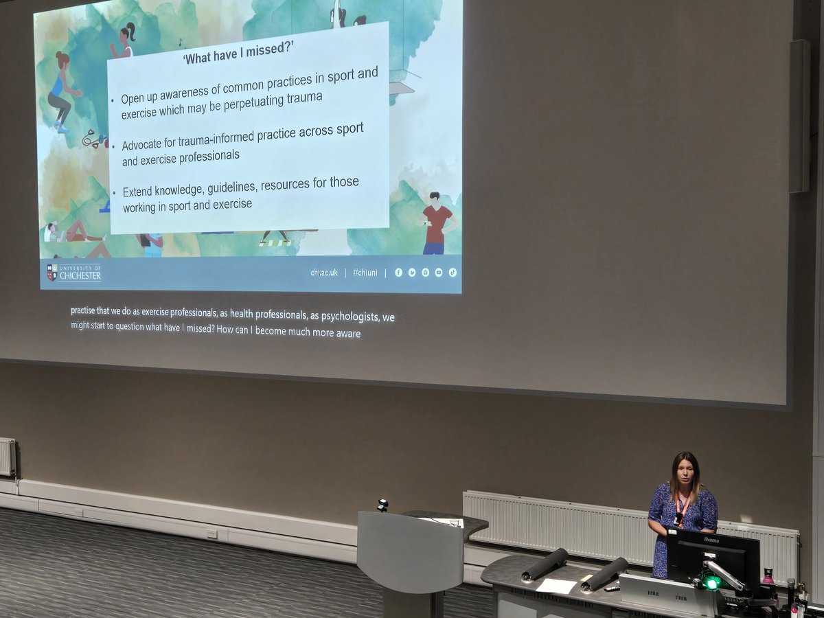 Thought provoking presentation by <a href="/DrMelissa_Day/">Melissa Day</a> on trauma-informed approaches in exercise professionals. One of my favourite presentations so far at the conference! <a href="/QRSE2024/">QRSE 2024</a>  #qrse2024