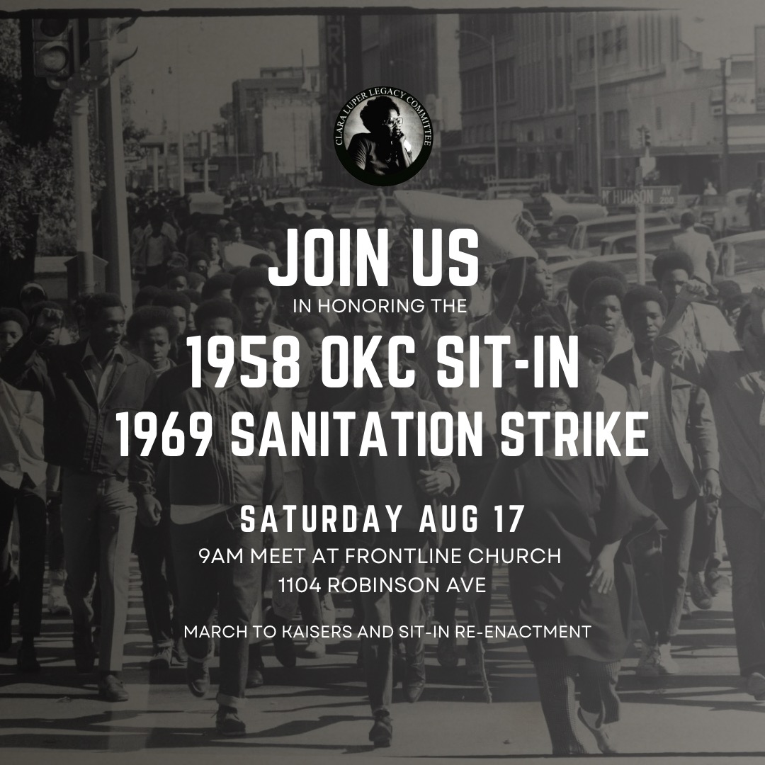 If you or a family member were involved in the 1969 Black Friday Sanitation Strike, register at claraluperlegacy.com 
#okc #history