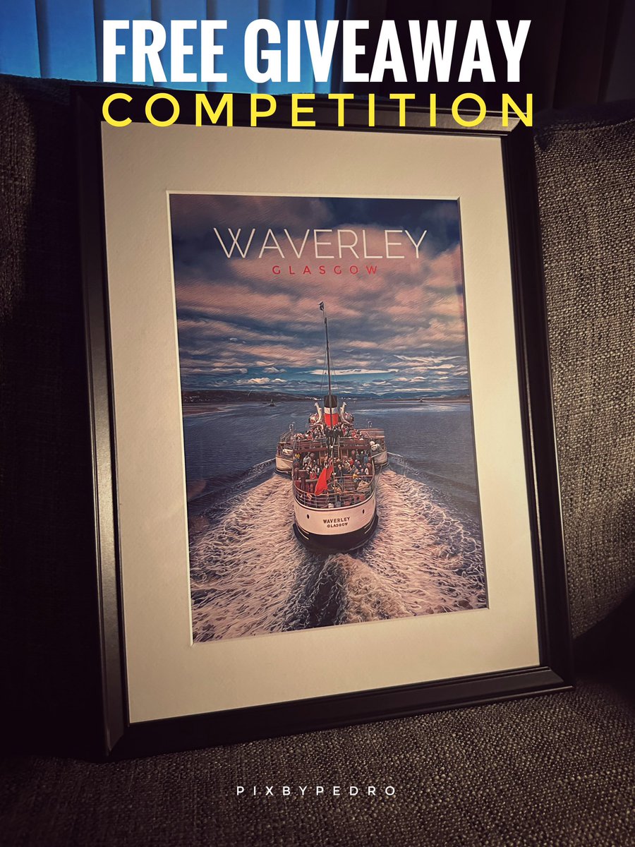 🚨 FREE GIVEAWAY COMPETITION 🚨 

All you need to do to enter and have a chance to win an A4 framed print is re-tweet and be a follower. 

Winner will be chosen at random. 

Print will be sent out to you at no cost (including international folks) 

Cheers
Pedro

#Competition