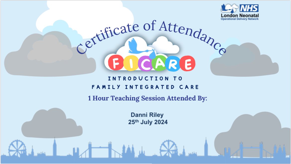 I’ve been working in the NICU <a href="/BHRUT_SLT/">BHRUT_SLT</a> and know the principles of Family Integrated Care but have never attended training.  Good to have this from <a href="/LdnNeonatal/">London Neonatal ODN @londonneonatalodn.bsky.social</a> and hope it’s taken up by my AHP and Neonatologist colleagues #FICare