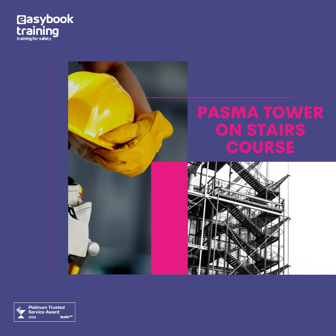 If you are responsible for assembling, working on, moving, dismantling or inspecting mobile access towers on stairs, steps or escalators, this course will provide you with everything you need to work safely.

#WorkingatHeight #EasybookTraining #PASMATraining