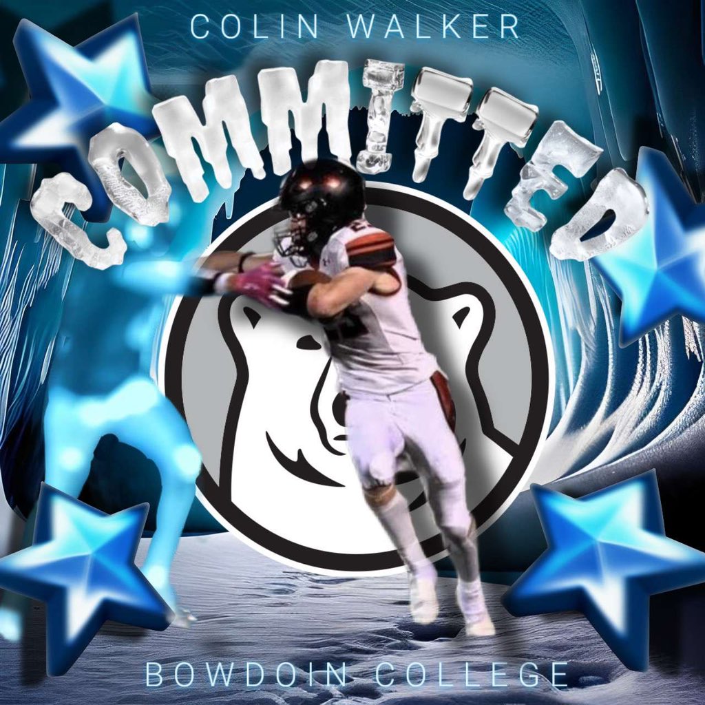 After a summer of hard work, I am humbled to have received offers from <a href="/UnionCollegeFB/">Union College Football</a> <a href="/HamCollFootball/">Hamilton College Football</a> <a href="/WPIFootball/">WPI Football</a> and <a href="/BowdoinFB/">Bowdoin Football</a>. 
I am super excited to announce my commitment to the admissions process at Bowdoin College! <a href="/CoachCerf/">Jimmy Cerf</a> <a href="/CoachBJHammer/">William Hammer</a> <a href="/Wardefootball/">WMFB</a>