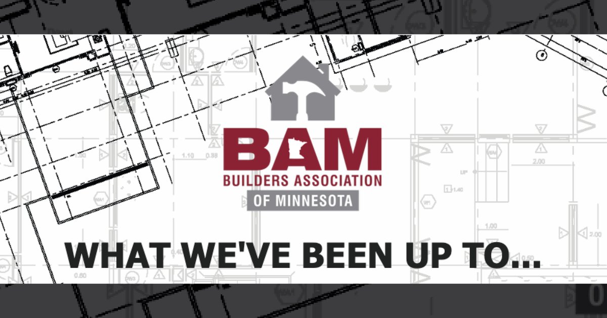 As a BAM member, you can stay up to date on the MN home building industry with information sent straight to your mailbox!

In our weekly E-Newsletter, you get all the need-to-know industry updates and member information.

Become a member: bamn.org/contact/