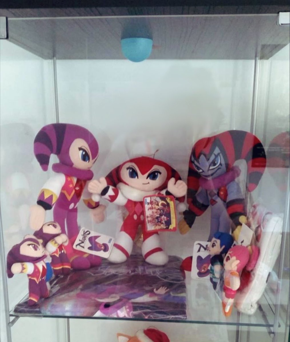 My NiGHTS into Dreams collection through the years: 2015->2017