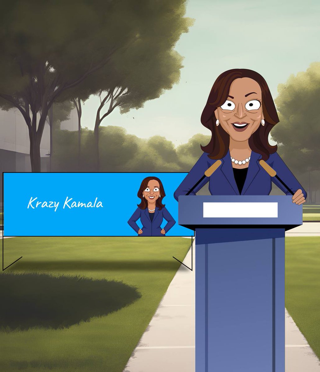 krazykamalameme's tweet image. I, Krazy $Kamala, stand before you today

In a blue suit

On a blue podium

Identifying as 100% Krazy 🤪

Would like to announce that tomorrow, we will reveal  our first exchange listing! 🚀💰

I WANT YOU TO GET KRAZZZZYYYY 🎉💸