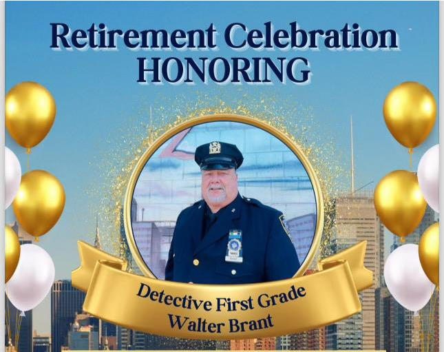 Detective Walter Brant was honored on Wednesday in an emotional retirement  ceremony. Brant, better known simply as "Wally" to the  community, has left an indelible mark on all of us during his 31 years  with the NYPD. He is the gold standard of community policing. <a href="/NYPDPSA2/">NYPD Housing PSA 2</a>