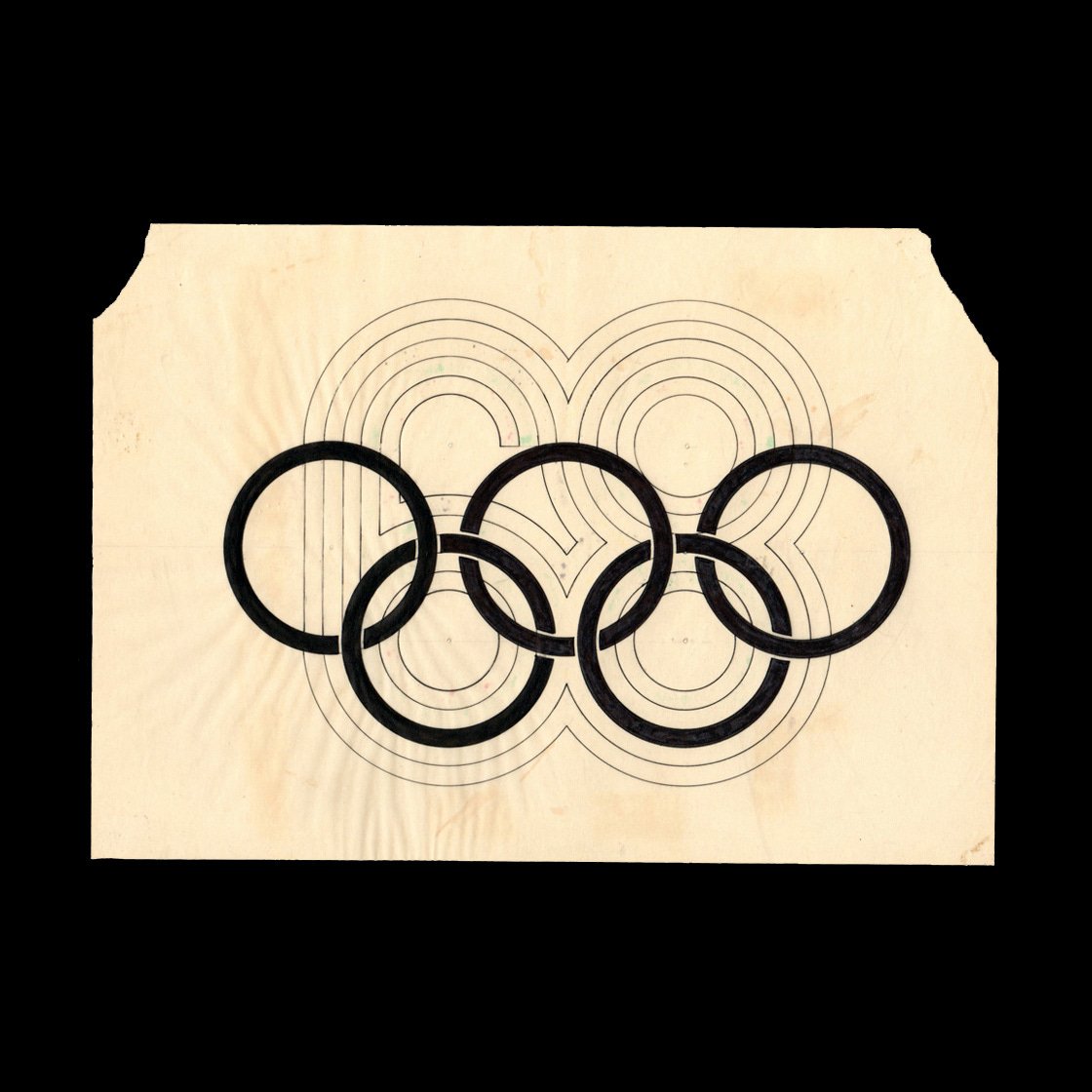 99reference's tweet photo. Artistic Direction of the Mexico Olympics, 1968