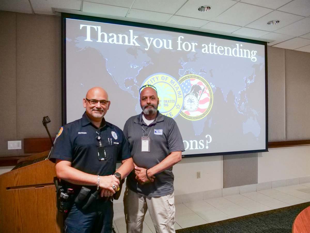 🚔 A big thank you to the <a href="/MiamiPDShield/">MiamiPDShield</a> for conducting our annual active shooter refresher training course. Special thanks to Officer Jair Buton for leading this crucial session and ensuring that United Way Miami staff and tenants are prepared to stay safe &amp; secure. 💙